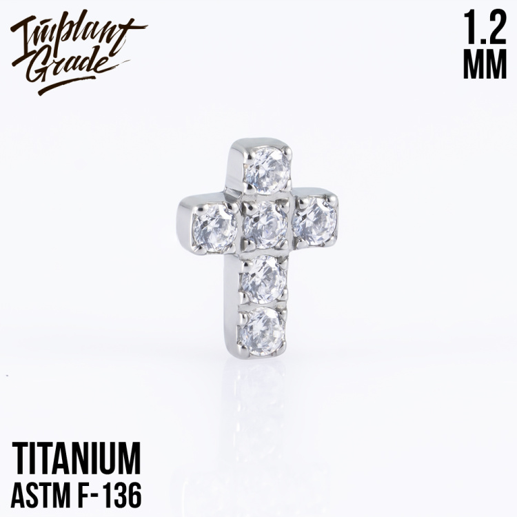 Накрутка Diamond Cross Implant Grade 1.2 мм титан
