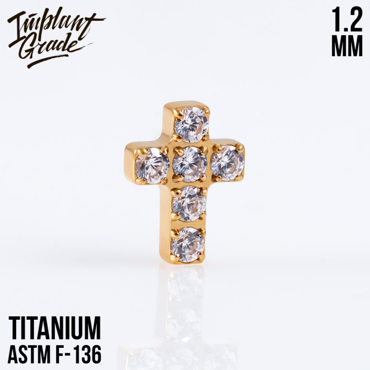 Накрутка Diamond Cross Implant Grade 1.2 мм титан