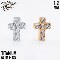 Накрутка Diamond Cross Implant Grade 1.2 мм титан