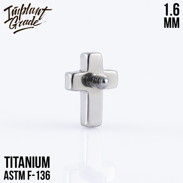 Накрутка Diamond Cross Implant Grade 1.6 мм титан