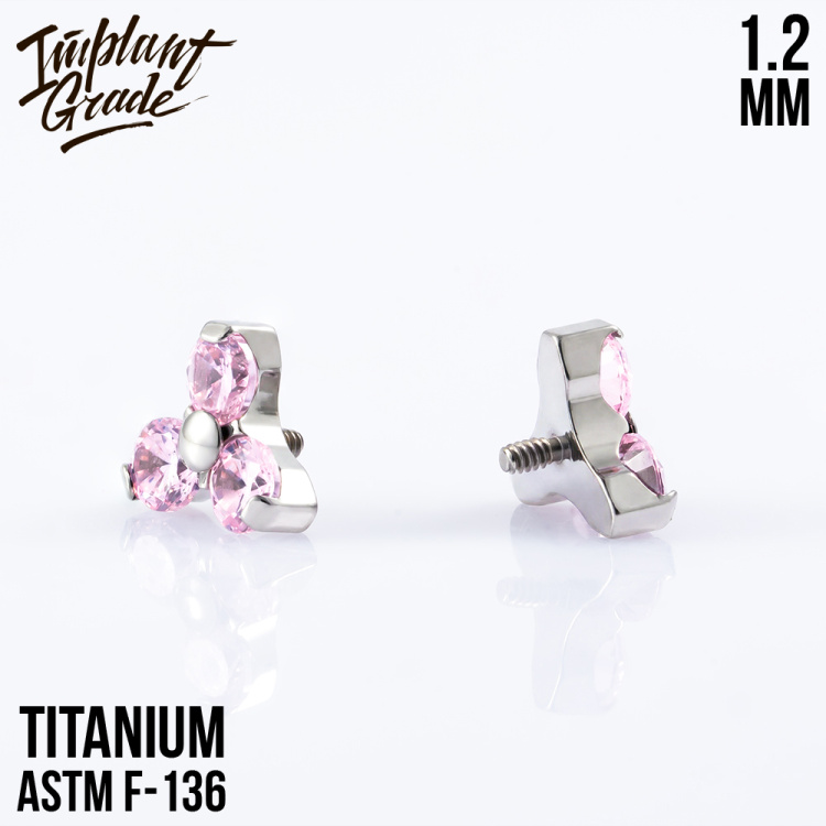 Накрутка Trio Pink Implant Grade 1.2 мм титан