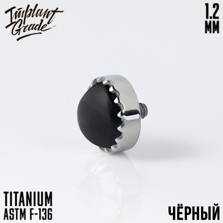 Накрутка Crown Set Implant Grade 1.2 мм титан