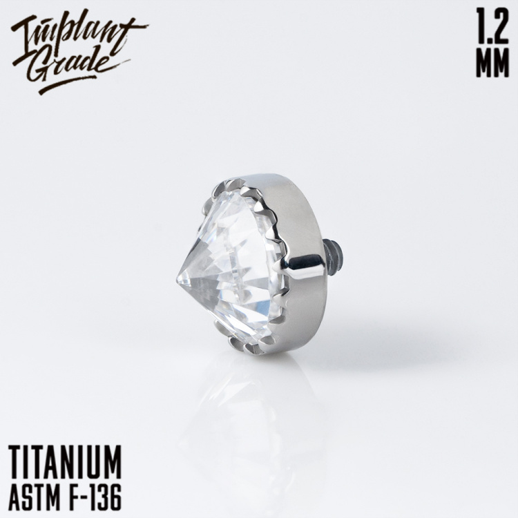 Накрутка Crown Set Implant Grade 1.2 мм титан
