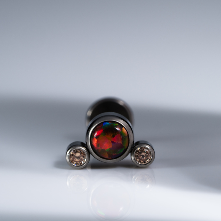 Накрутка 3K Crystal Implant Grade 1.2 мм титан