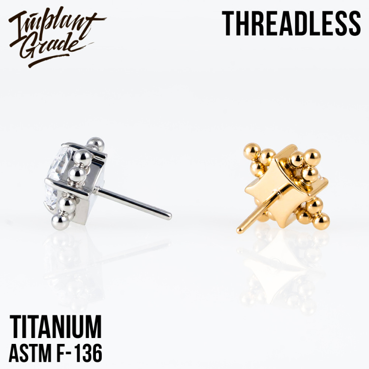 Топ Fuad Безрезьбовой Implant Grade титан Топ Fuad Безрезьбовой Implant Grade титан