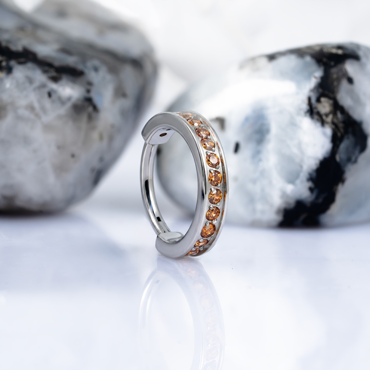 Кольцо-кликер Luxe Implant Grade 1.2 мм титан