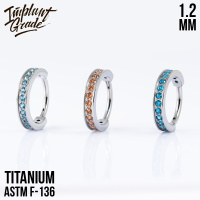 Кольцо-кликер Luxe Implant Grade 1.2 мм титан