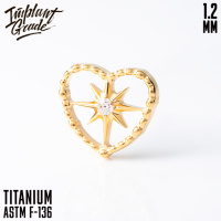 Накрутка Heart Star Implant Grade 1.2 мм титан 