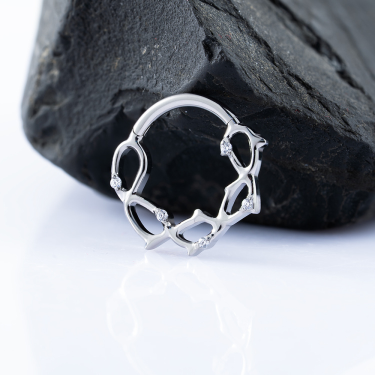 Кольцо-кликер Thorn Implant Grade 1.2 мм титан