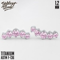 Нкрутка 5K Vol.2 Pink Mini Implant Grade 1.2 мм титан