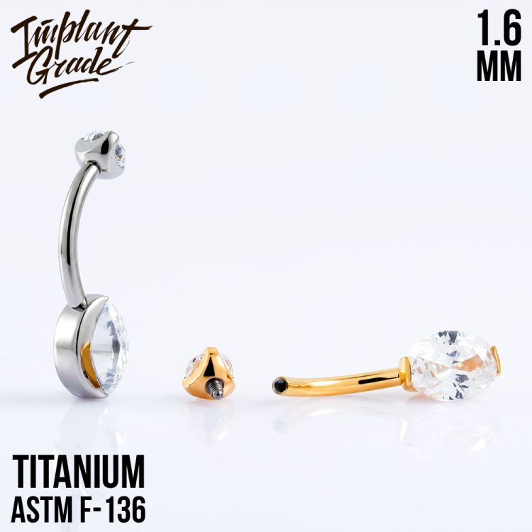 Банан Tino Implant Grade 1.6 мм титан