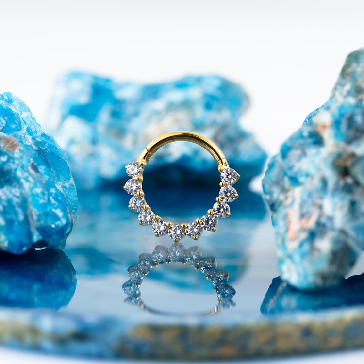 Кольцо-кликер Moana Implant Grade 1.2 мм титан