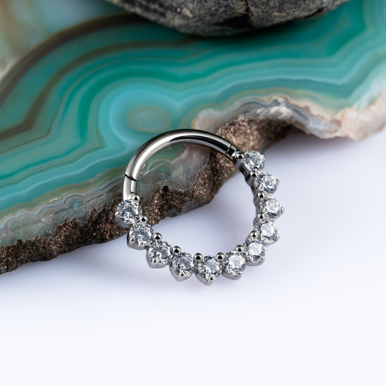 Кольцо-кликер Moana Implant Grade 1.2 мм титан