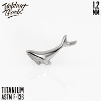 Накрутка Whale Implant Grade 1.2 мм титан 