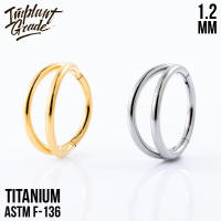 Кольцо-кликер Simple Smile Implant Grade 1.2 мм титан