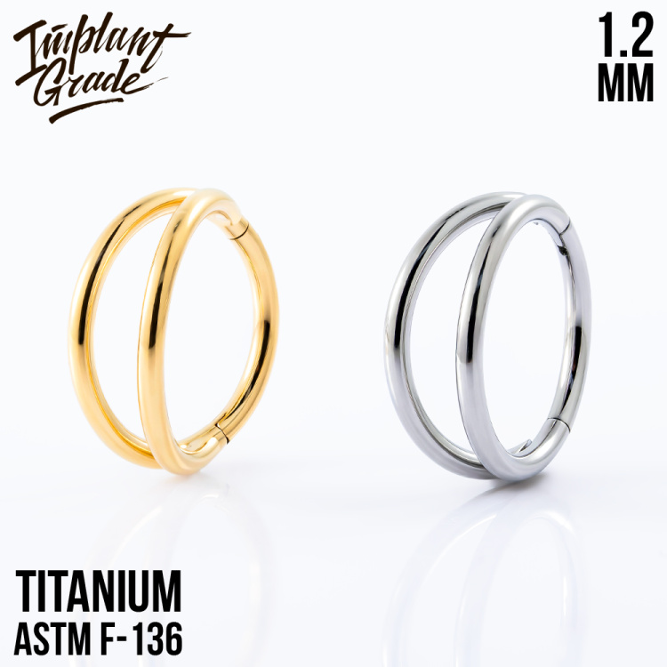 Кольцо-кликер Simple Smile Implant Grade 1.2 мм титан