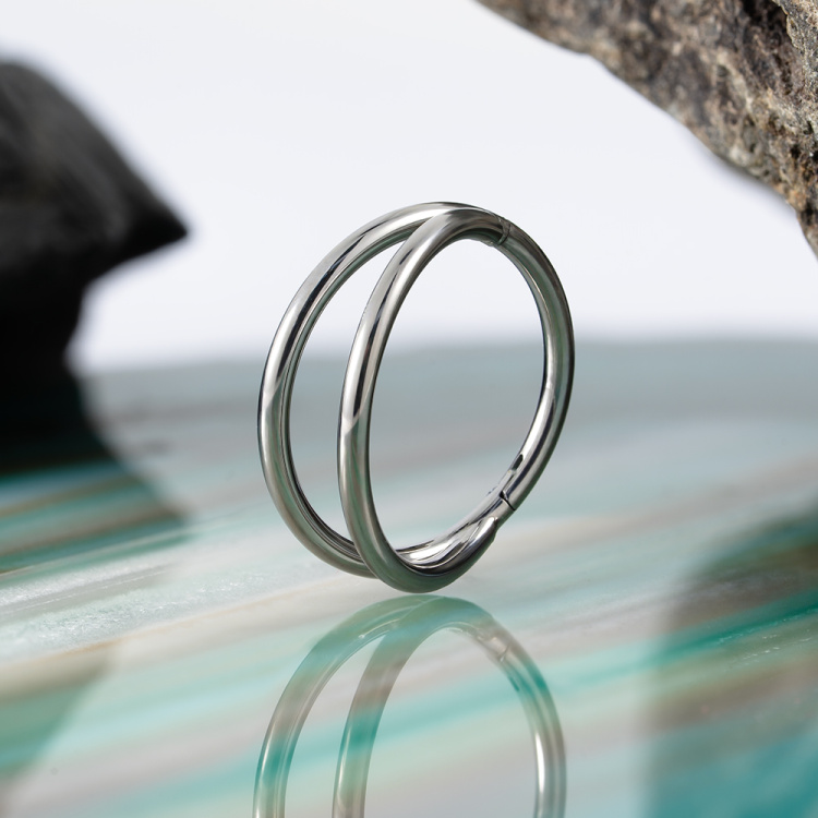 Кольцо-кликер Simple Smile Implant Grade 1.2 мм титан