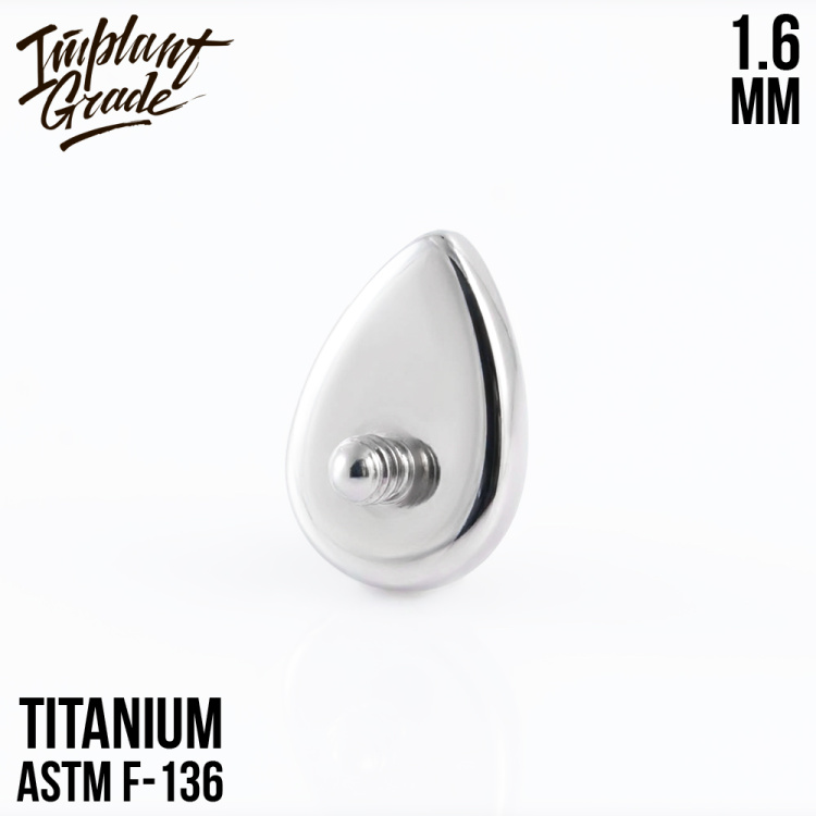 Накрутка Drop Implant Grade 1.6 мм титан