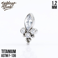 Накрутка Yang Implant Grade 1.2 мм титан Накрутка Yang Implant Grade 1.2 мм титан