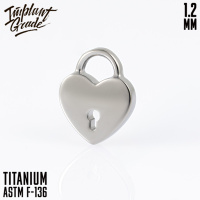Накрутка Heart Lock Implant Grade 1.2 мм титан 