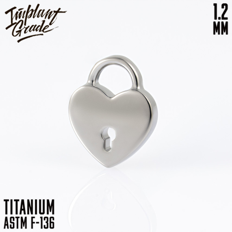 Накрутка Heart Lock Implant Grade 1.2 мм титан 