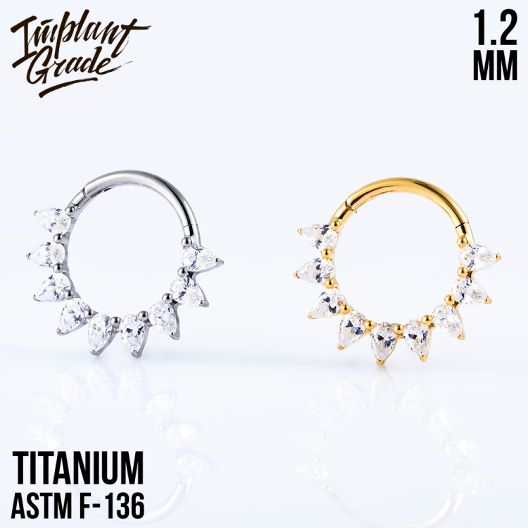 Кольцо-кликер May Implant Grade 1.2 мм титан