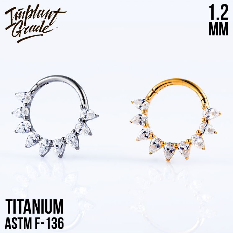 Кольцо-кликер May Implant Grade 1.2 мм титан