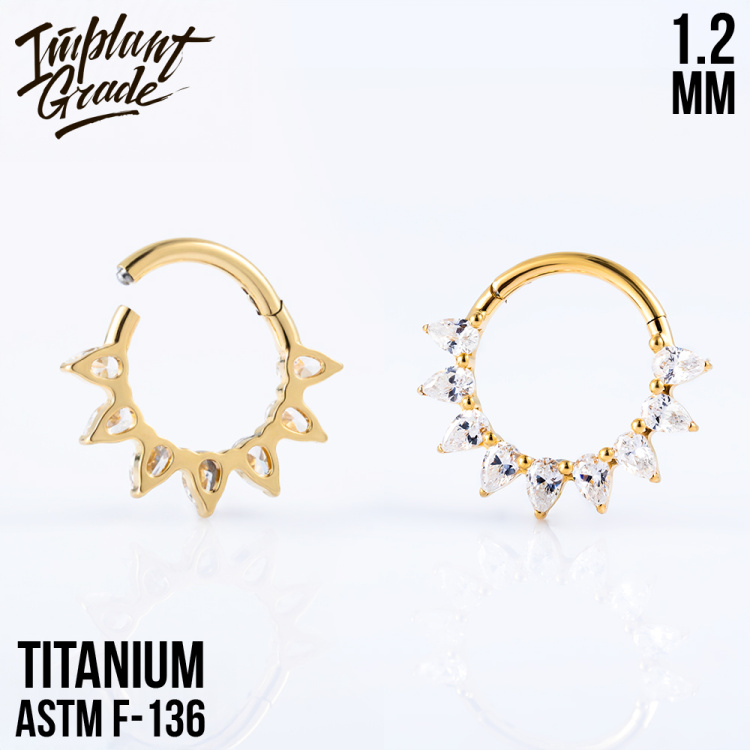 Кольцо-кликер May Implant Grade 1.2 мм титан