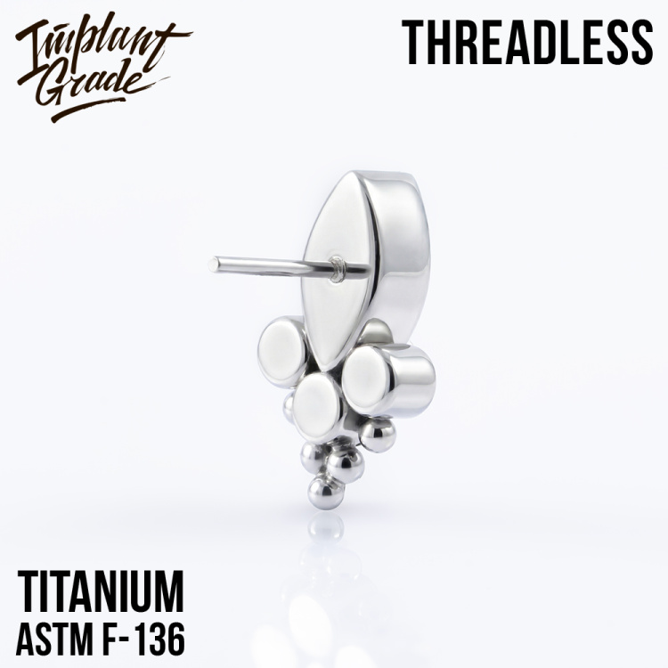 Топ Yang Безрезьбовой Implant Grade титан 