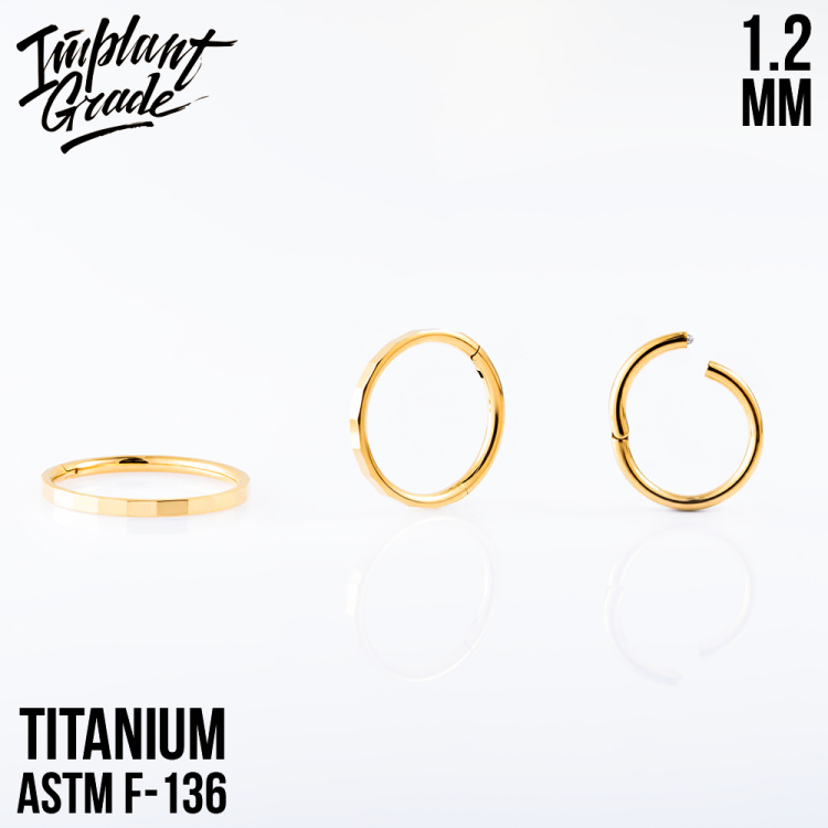 Кольцо-кликер Chop Implant Grade 1.2 мм титан