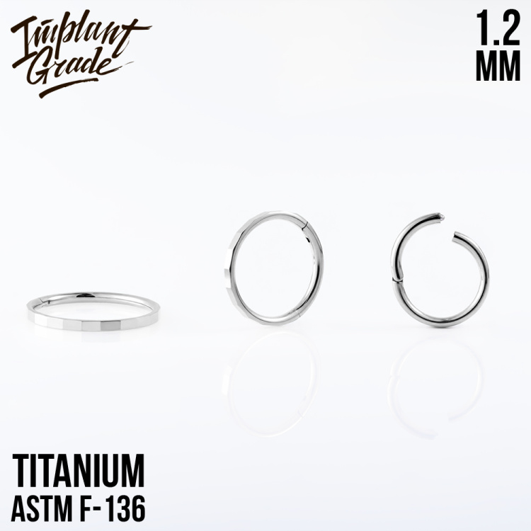 Кольцо-кликер Chop Implant Grade 1.2 мм титан