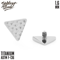  Накрутка Incused Triangle Implant Grade 1.6 мм титан