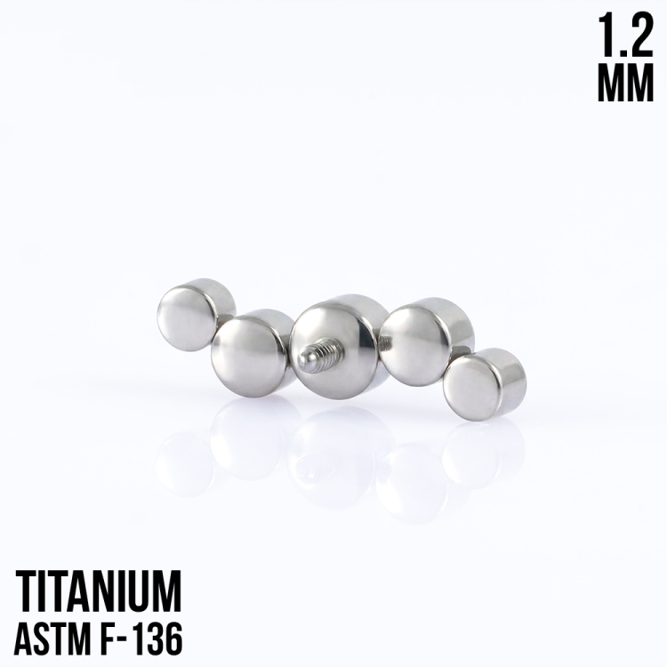 Накрутка Волна 1.2 мм титан УЦЕНКА