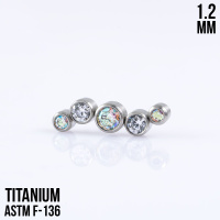Накрутка Волна 1.2 мм титан УЦЕНКА