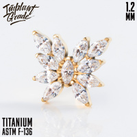 Накрутка Butterfly Implant Grade 1.2 мм титан