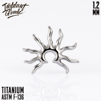 Накрутка Sun Rays Implant Grade 1.2 мм титан 