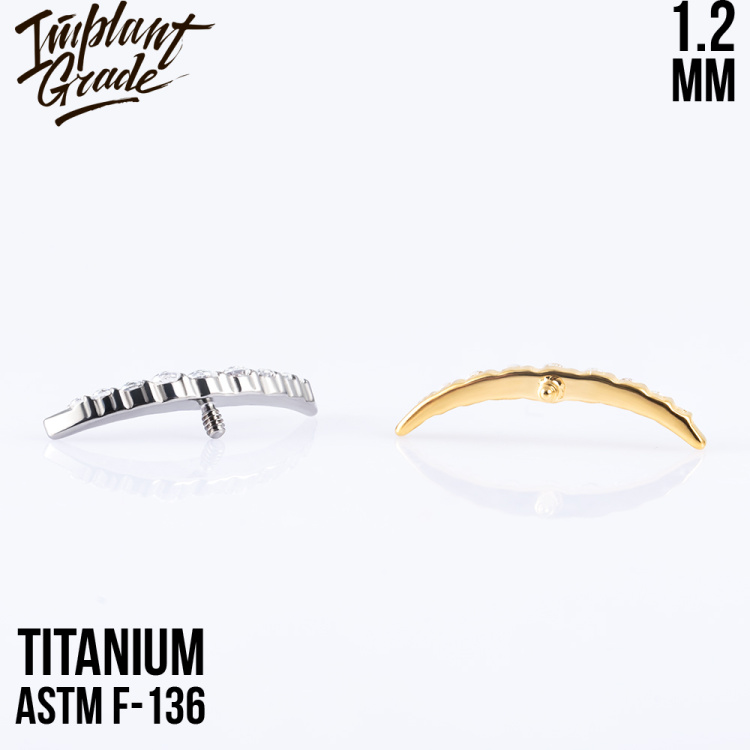 Накрутка 9 K mini Implant Grade 1.2 мм титан