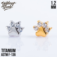 Накрутка Paw Crystal Implant Grade 1.2 мм титан