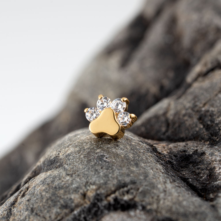 Накрутка Paw Crystal Implant Grade 1.2 мм титан