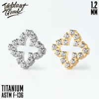 Накрутка Clover CZ mini Implant Grade 1.2 мм титан