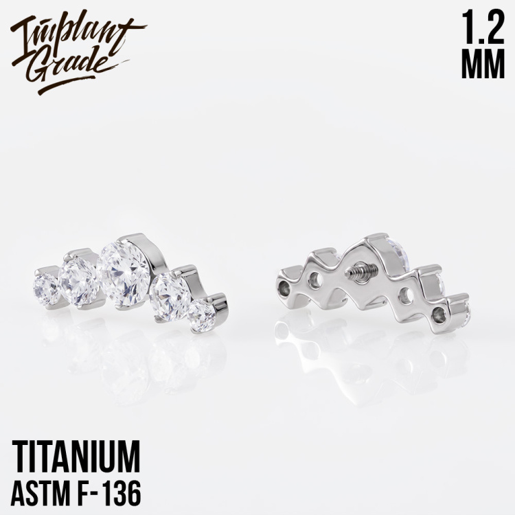 Накрутка 5K Crystal vol. 2 Implant Grade 1.2 мм титан
