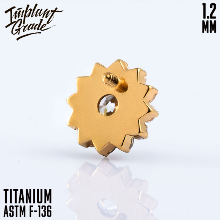 Накрутка Sunflower Big Implant Grade 1.2 мм титан Накрутка Sunflower Big Implant Grade 1.2 мм титан